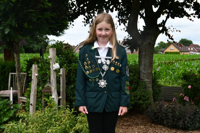 Schülerkönigin Jina Stumpe ( Foto Eva Maria Hermes )